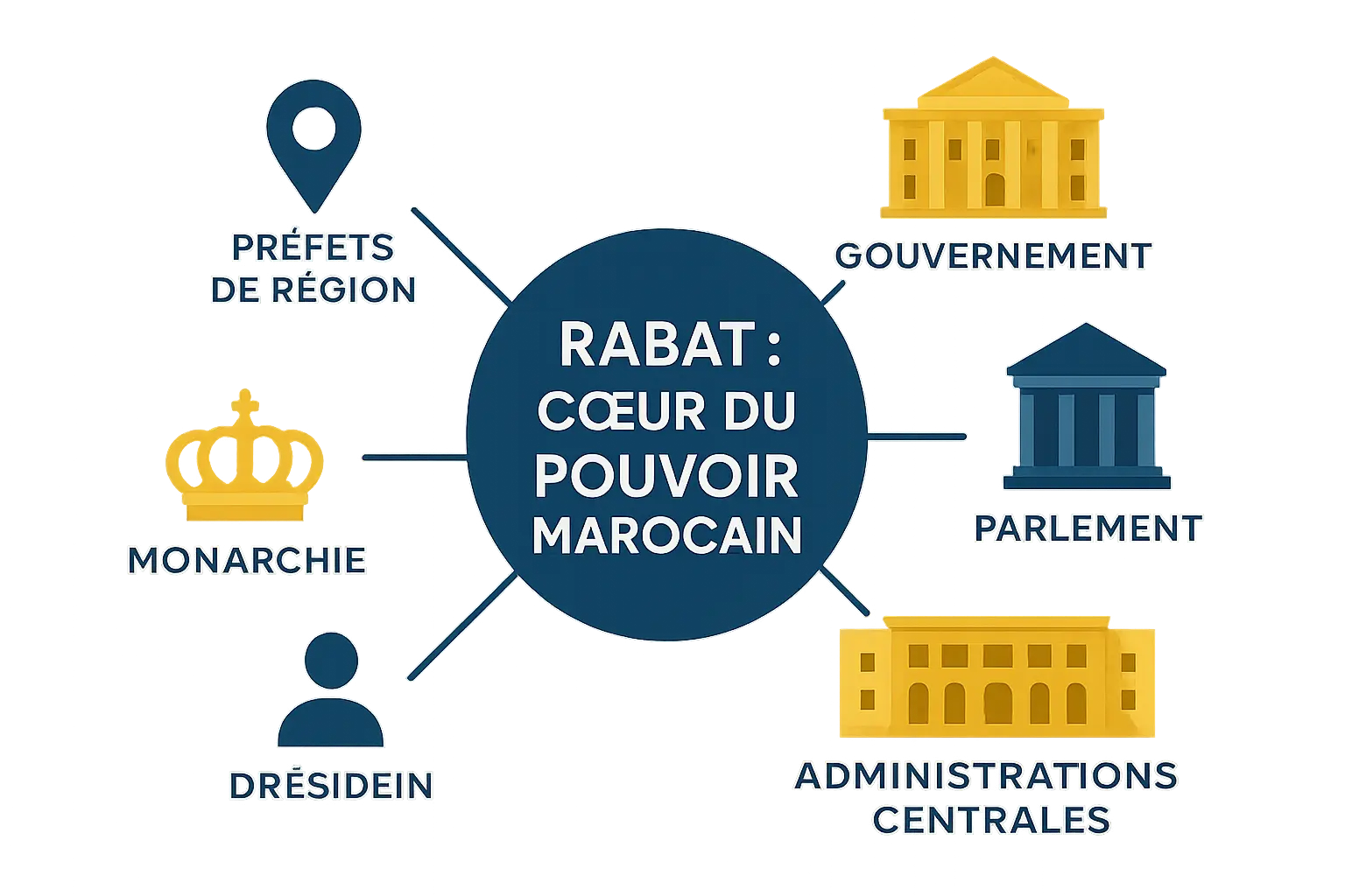 Rabat, cœur du pouvoir marocain