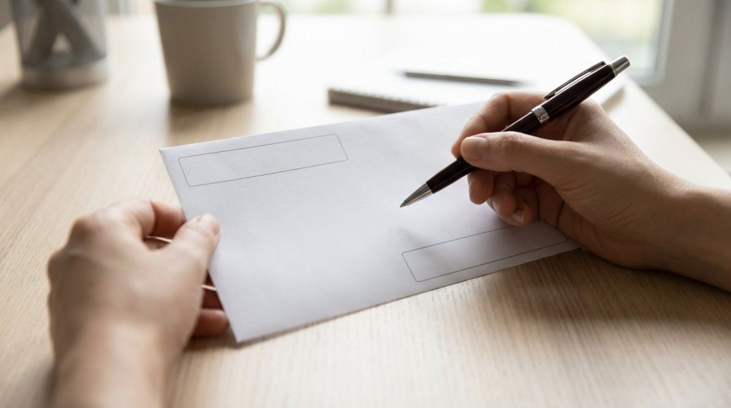 Adresse enveloppe