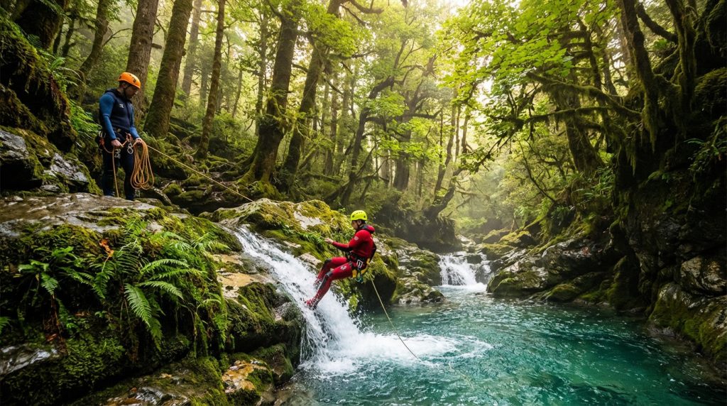 canyoning forest