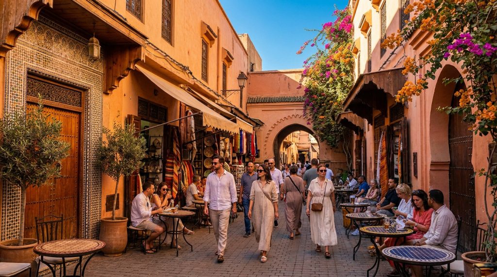 Meteo mars Marrakech | Soleil et 27°C en 2026 [Avis]