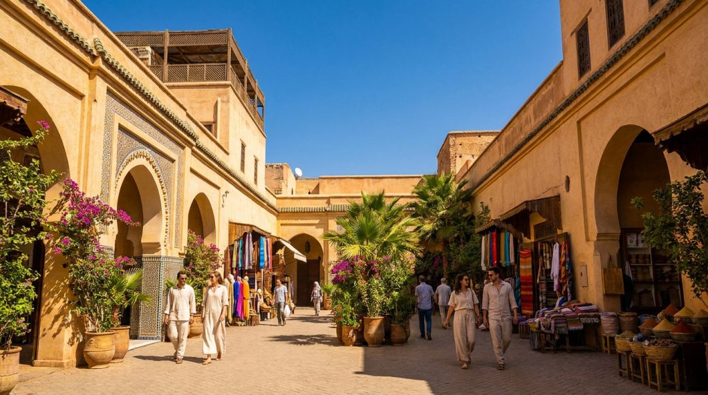 Météo Marrakech en avril | 25°C et soleil, le guide pro
