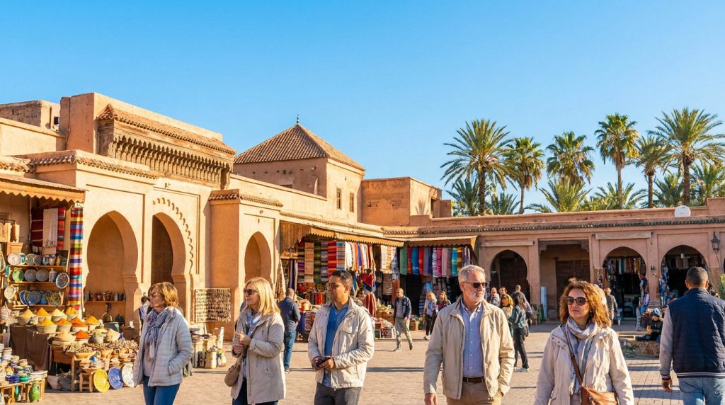 Météo Marrakech février 2026 | Guide, soleil et avis