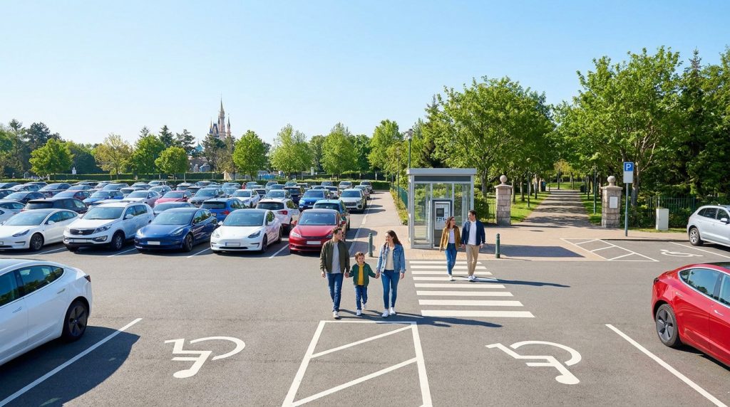 Parking Disneyland Paris | Tarifs 2026 et Guide Pro