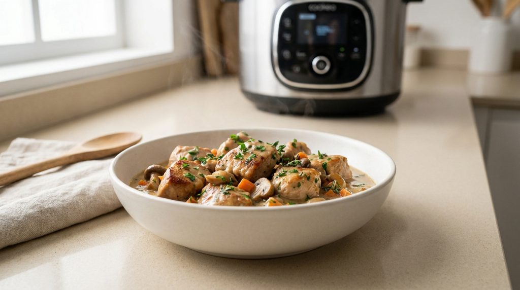 Sauté de dinde au Cookeo : recette express et inratable