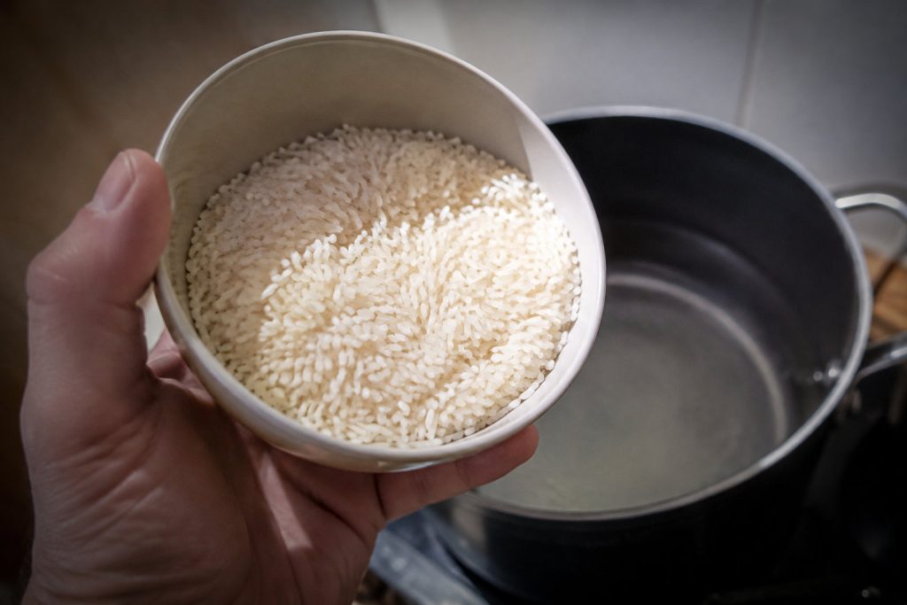 Portion de riz par personne selon le repas et la recette